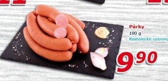 Párky Kostelecké uzeniny