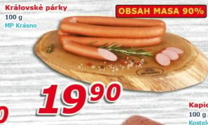 Párky královské Krásno