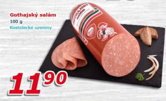 Salám Gothaj Kostelecké uzeniny