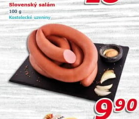 Salám slovenský točený Kostelecké uzeniny