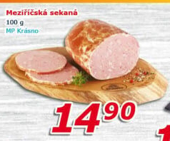 Sekaná pečená Meziříčská Krásno