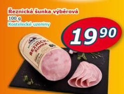 Šunka Řeznická výběrová Kostelecké uzeniny