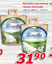 Tvarohový sýr Almette Hochland