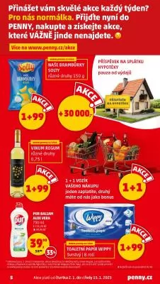 akční leták Penny Market 2.1.2025-8.1.2025