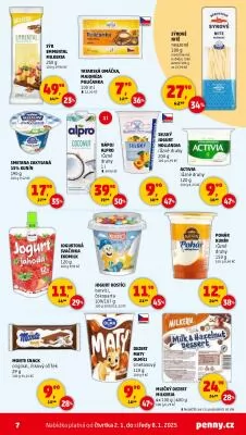 akční leták Penny Market 2.1.2025-8.1.2025
