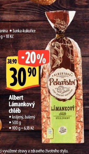 Albert Lámankový chléb