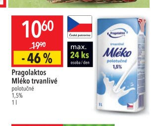 Pragolaktos Mléko trvanlivé
