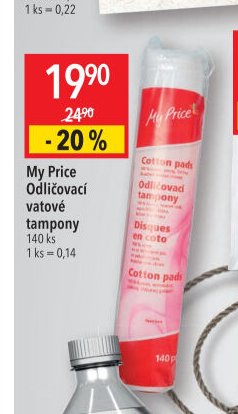 My Price Odličovací vatové tampony