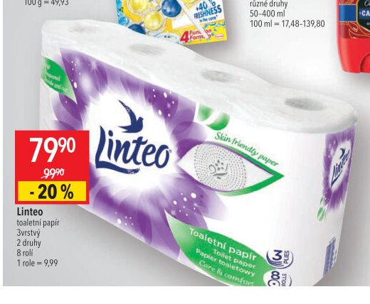 Linteo toaletní papír