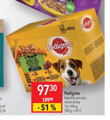 Pedigree kapsičky pro psy