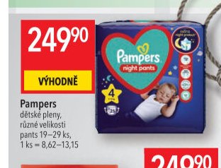 Pampers dětské pleny