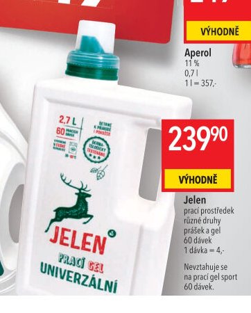 Jelen prací gel