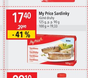 My Price Sardinky