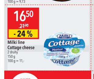 Milki line Cottage cheese