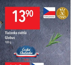 Tlačenka světlá Globus
