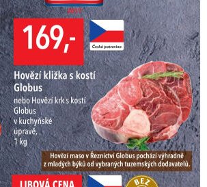 Hovězí kližka s kostí Globus