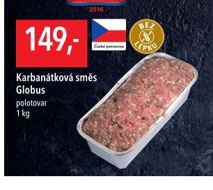 Karbanátková směs Globus