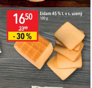 Eidam 45 % t. v s. uzený