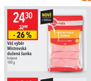 Váš výběr Mistrovská dušená šunka