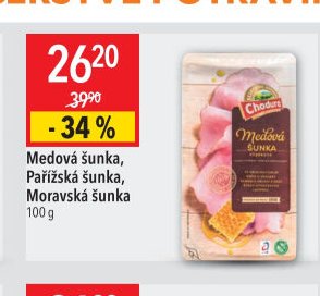 Medová šunka, Pařížská šunka, Moravská šunka