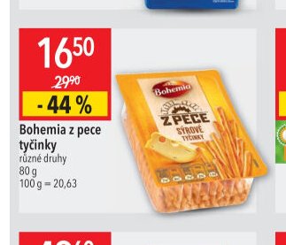 Bohemia z pece tyčinky