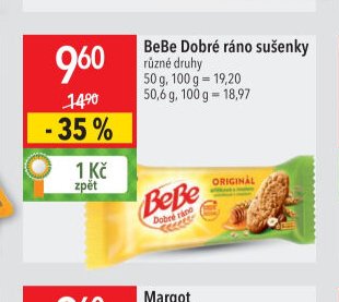 BeBe Dobré ráno sušenky