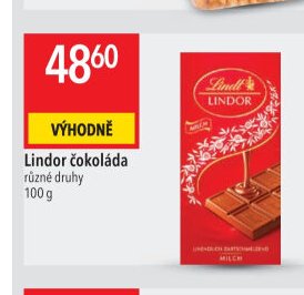 Lindor čokoláda