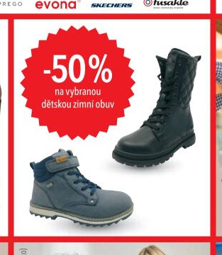 dětská zimní obuv