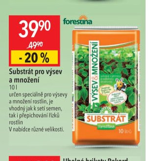 Substrát pro výsev a množení