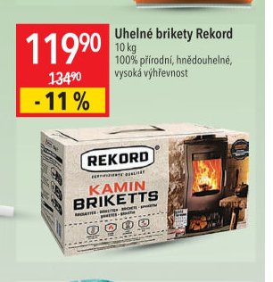 Uhelné brikety Rekord