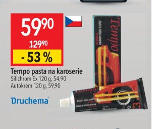 Tempo pasta na karoserie