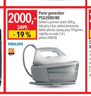 Parní generátor PSG2000/80