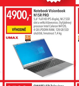 Notebook Visionbook N15R PRO