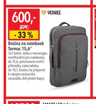 Brašna na notebook Tarmac 15,6