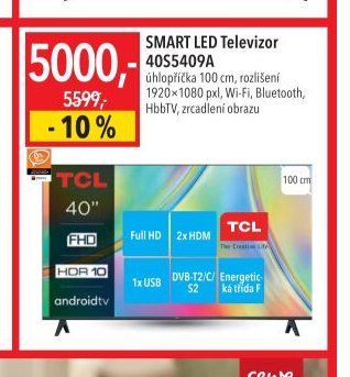 SMART LED Televizor 40S5409A