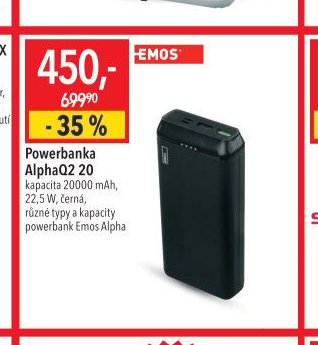 Powerbanka AlphaQ2 20