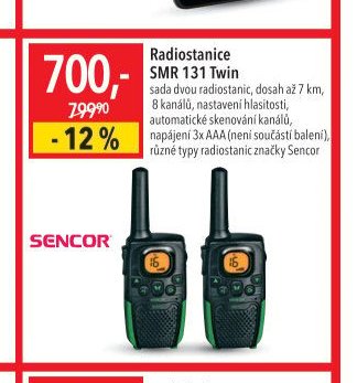 Radiostanice SMR 131 Twin