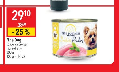 Fine Dog konzerva pro psy