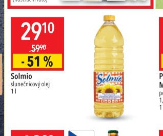 Solmio slunečnicový olej