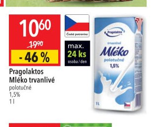 Pragolaktos Mléko trvanlivé