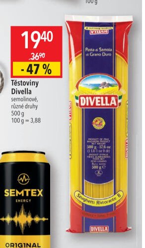 Těstoviny Divella