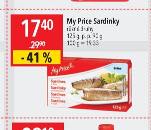 My Price Sardinky