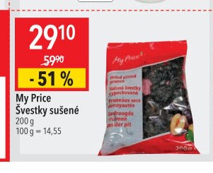 My Price Švestky sušené
