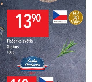 Tlačenka světlá Globus