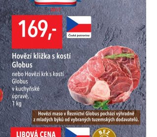Hovězí kližka s kostí Globus