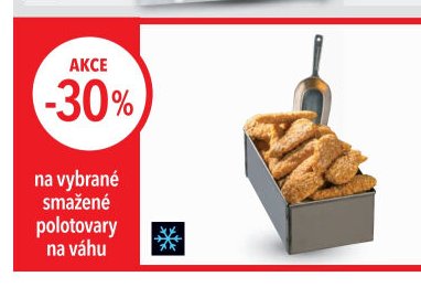 Smažené polotovary na váhu