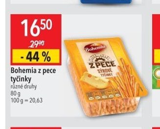 Bohemia z pece tyčinky