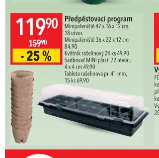 Předpěstovací program