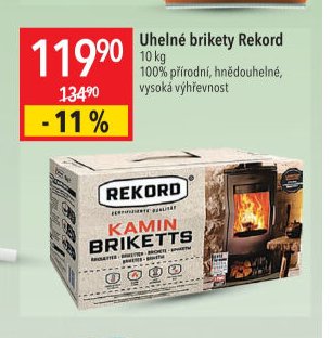 Uhelné brikety Rekord