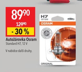 Autožárovka Osram Standard H7